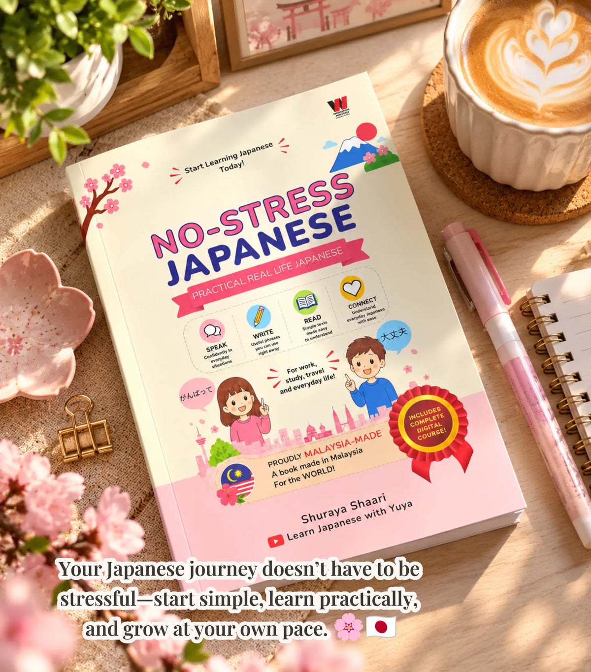 No-Stress Japanese: Practical Real Life Japanese Book
